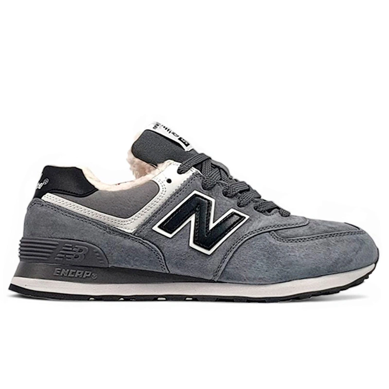 Grey and white new balance 574 store