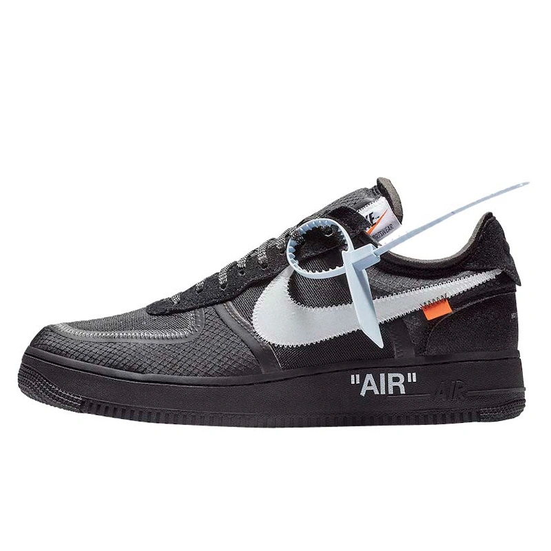 Nike air force 1 black white grey shop