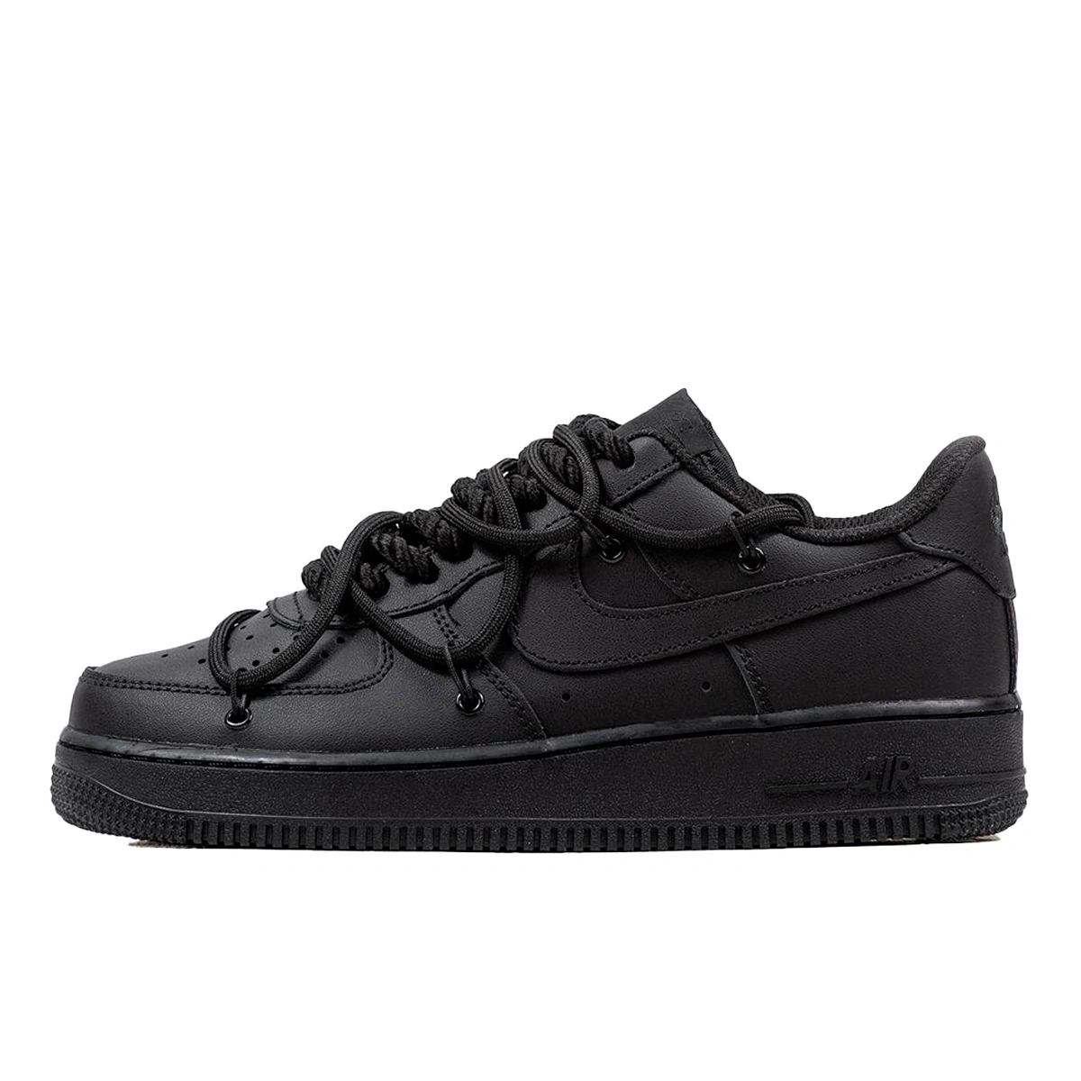 Nike af 1 black and white top