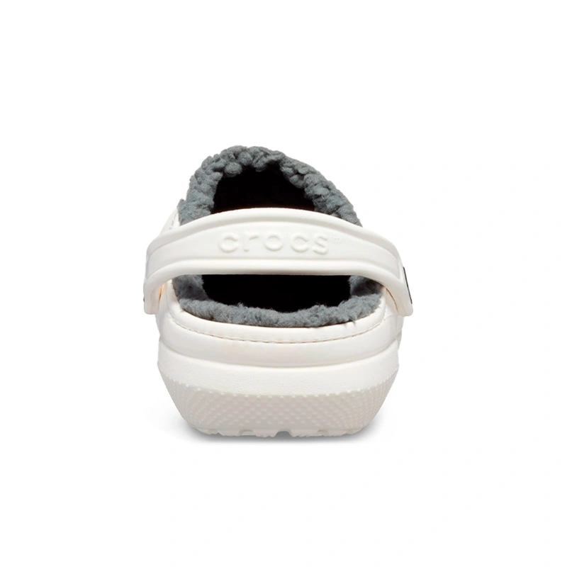 Crocs Classic Lined Clog White Grey