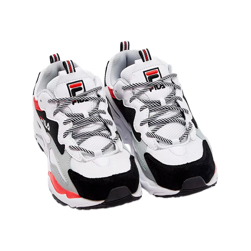 Fila ray tracer black white red sales