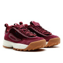 Fila Disruptor Low Velvet Burgundy