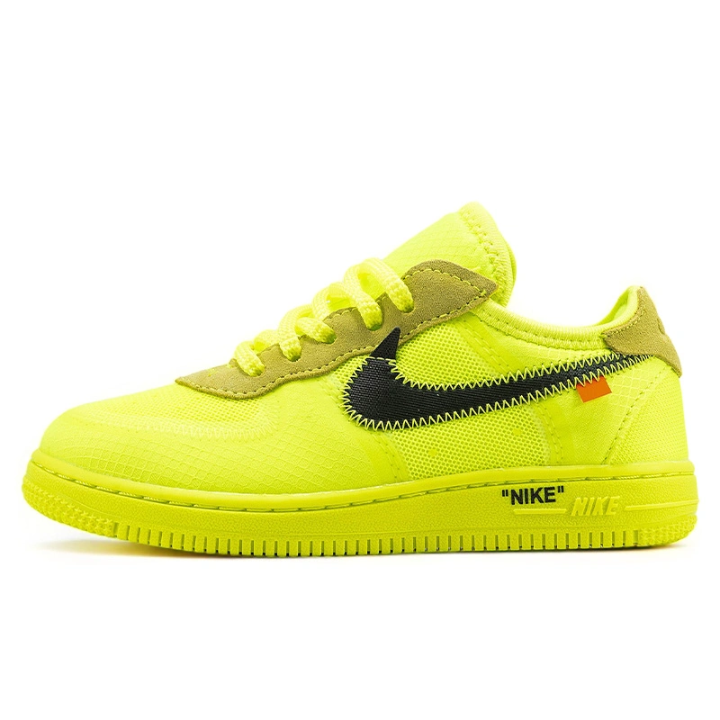 Nike Air Force 1 Low Off White Volt Sneakers .ua