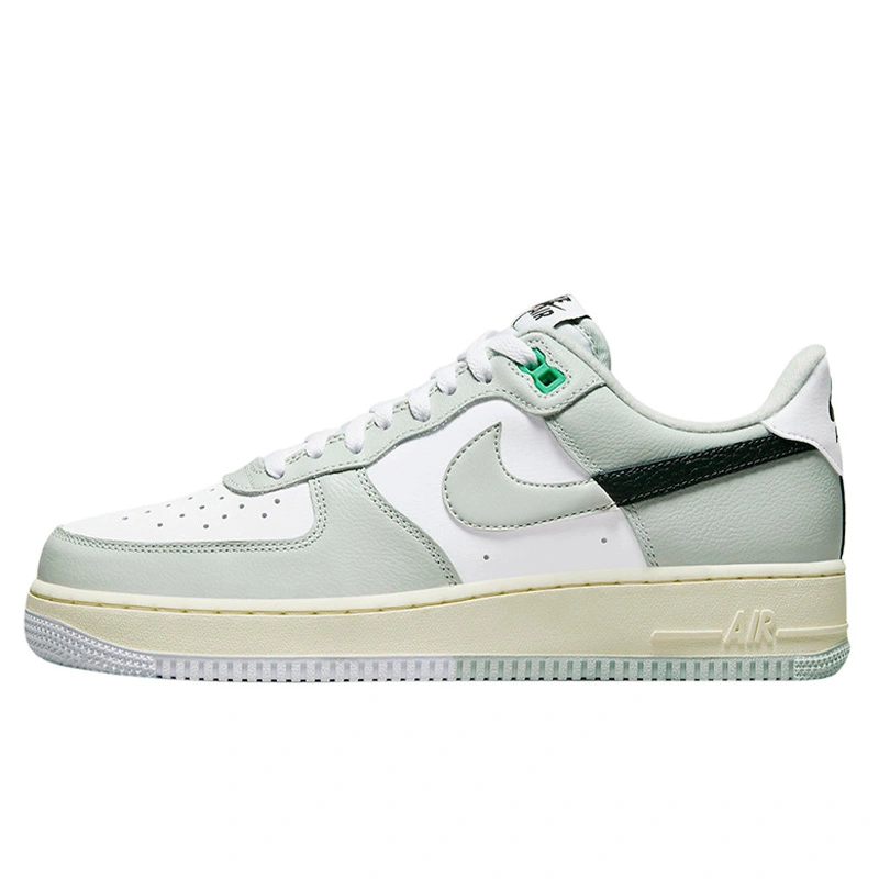 Nike air force 1 white and silver hotsell
