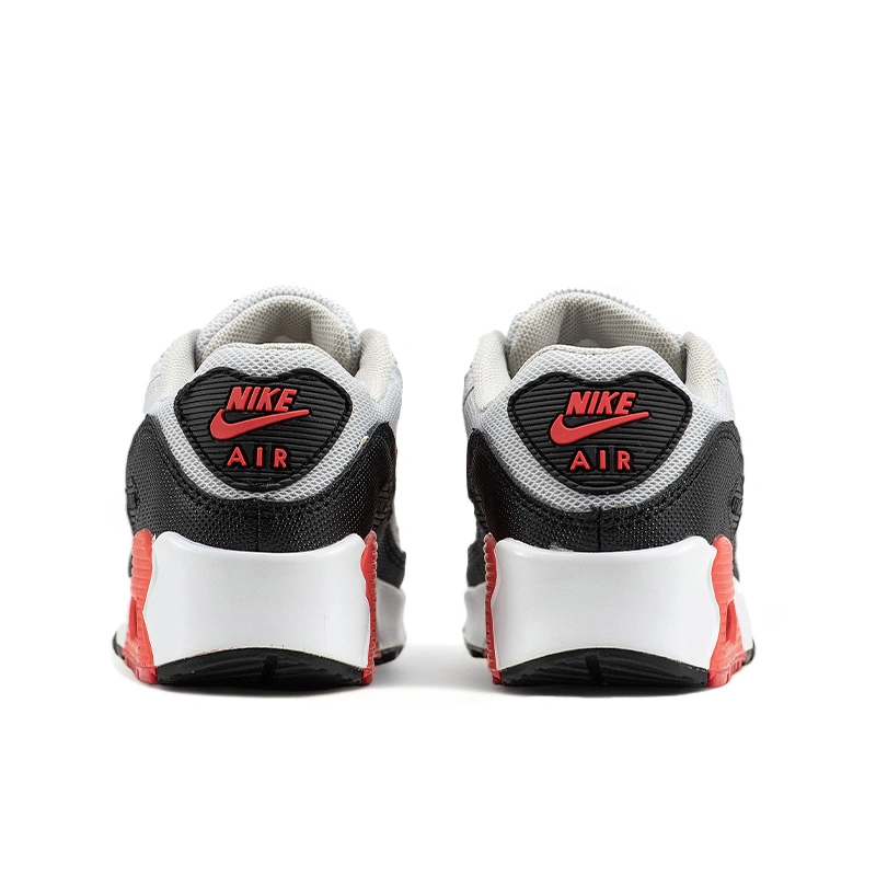 Nike Air Max 90 Grey Red Sneakers .ua