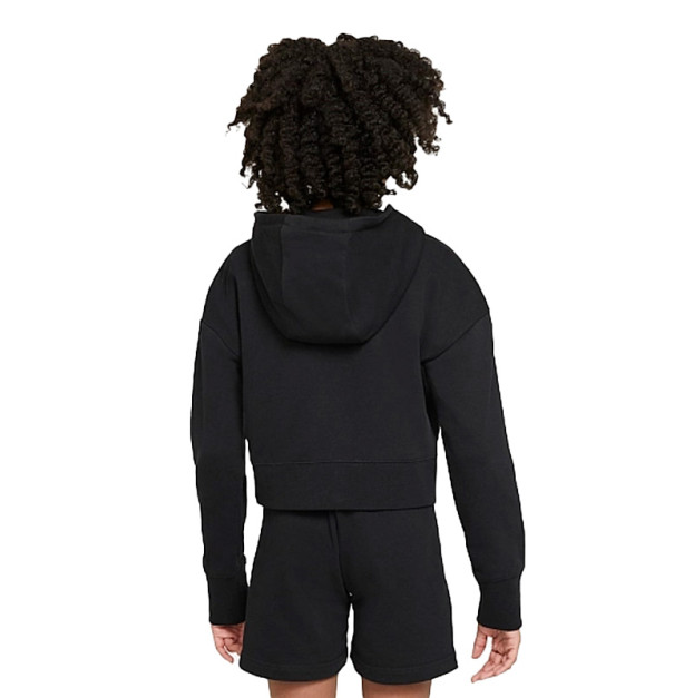 Кофта Nike NSW CLUB FT CROP HOODIE HBR DC7210-010