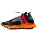 Reebok Zig Kinetica Edge  Black Grey Orange FU8182