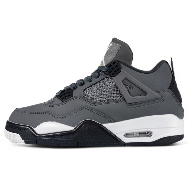 Jordan 4 Grey Black White С МЕХОМ
