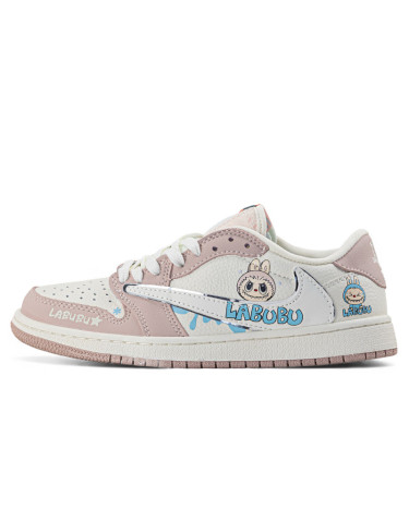 Jordan 1 Retro Low x Travis Scott x Labubu Pink