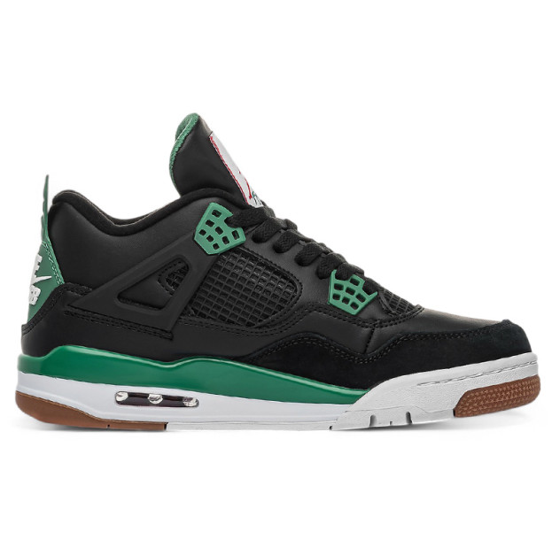 Jordan 4 Retro Black Green White