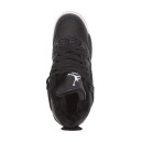 Jordan 4 Black White Gum З ХУТРОМ