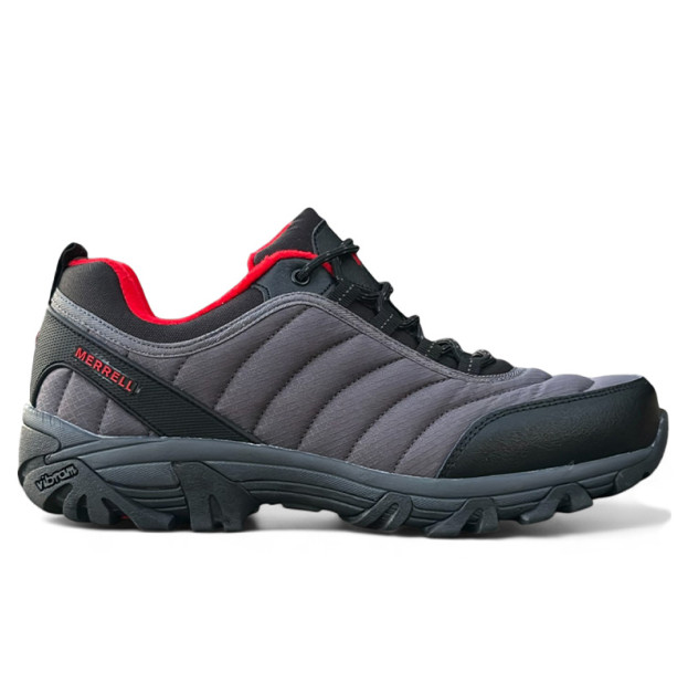 Merrell Vibram Grey Red З ФЛІСОМ