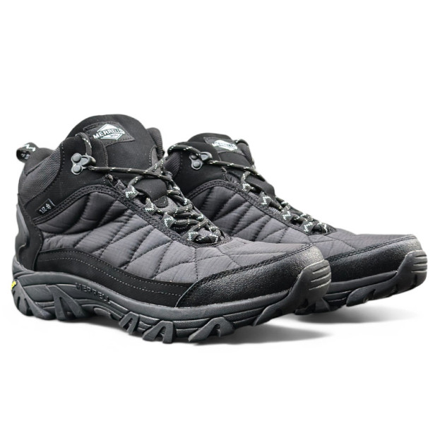 Merrell Ice Cap Moc II Black White З ХУТРОМ