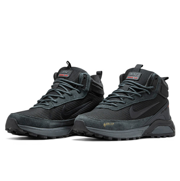 Nike Rivah Gore-Tex Grey Black З ХУТРОМ