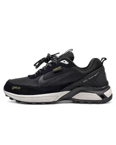 Nike Rivah Low Gore-Tex Black White С МЕХОМ