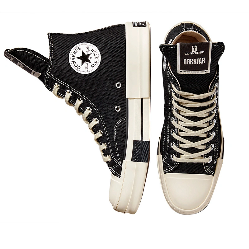 Rick owens × converse chuck70 25cm Converse Rick Owens x DRKSHDW DRKSTAR Chuck 70 High Black