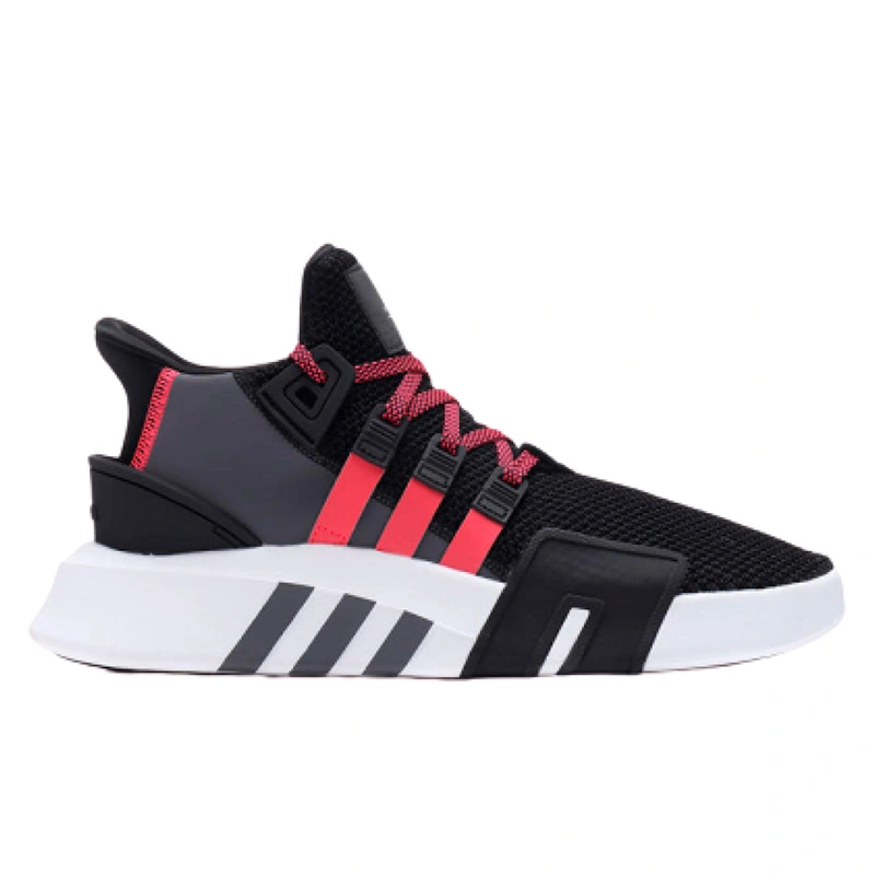 Adidas eqt triple black red hot sale