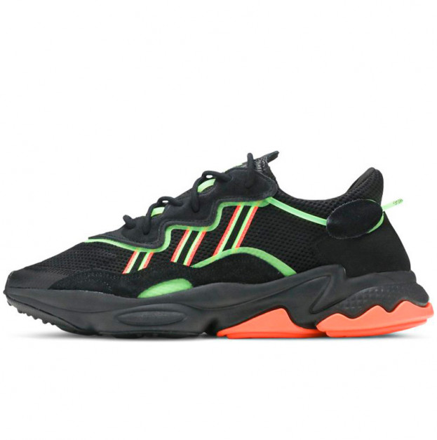 Adidas Ozweego Black Orange Green EE5696