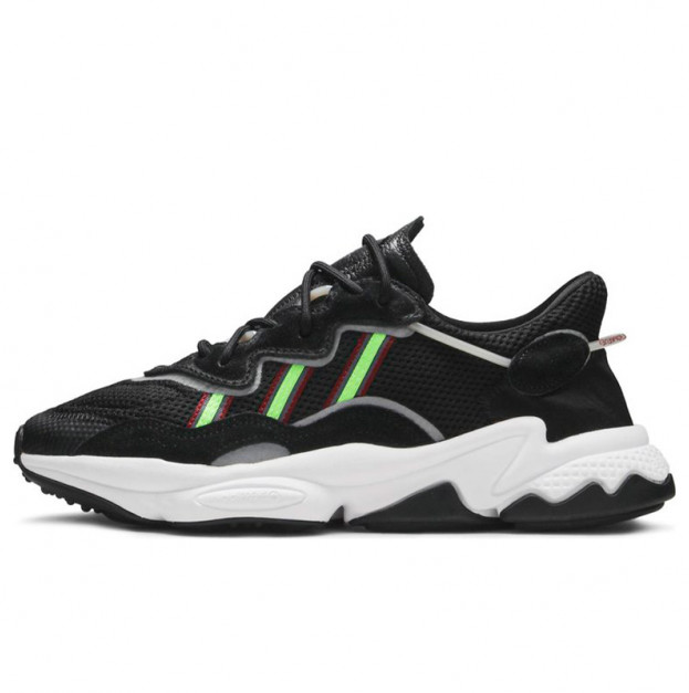 Adidas Ozweego Core Black Solar Green EE7002