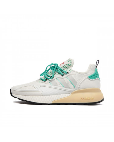 Adidas ZX 2K Boost Grey One Hi-Res Green FX4172