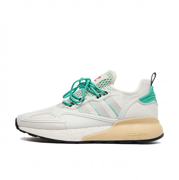 Adidas ZX 2K Boost Grey One Hi-Res Green FX4172