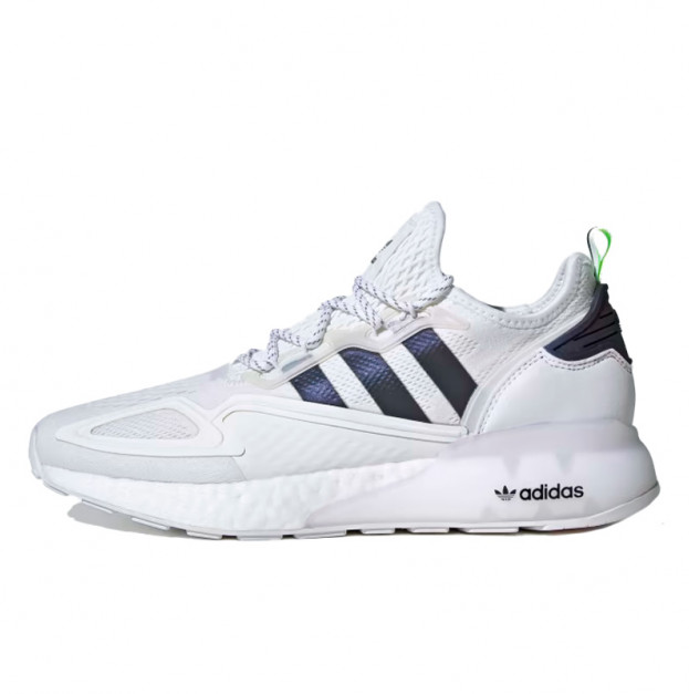 Adidas ZX 2K Boost White Iridescent Core Black FX8489