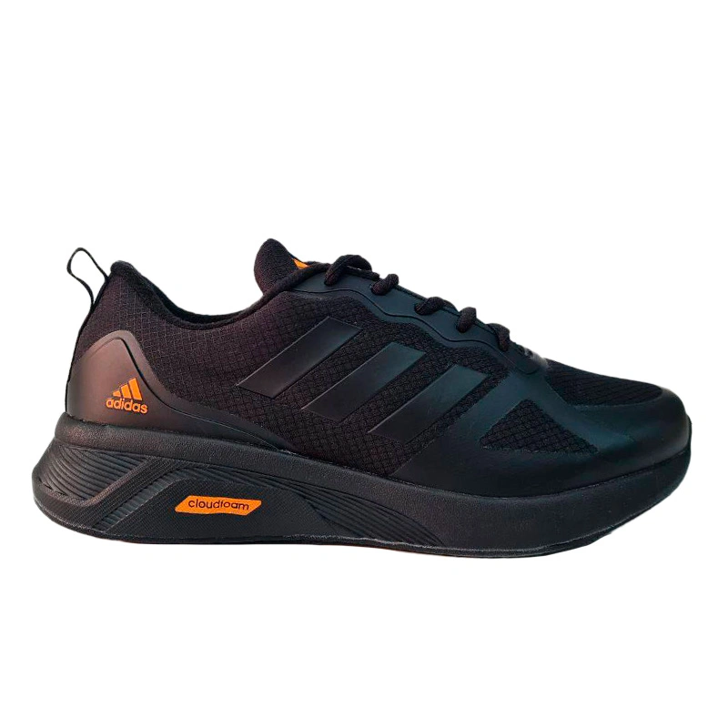 Adidas cloudfoam orange clearance
