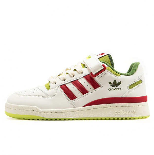 Adidas Forum Low x Dr. Seuss The Grinch Cream White ID3512