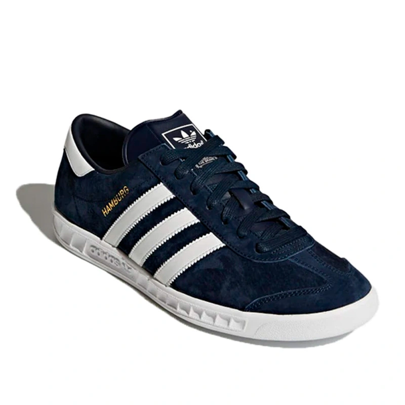Adidas Hamburg Dark Blue White S74838 Sneakers .ua