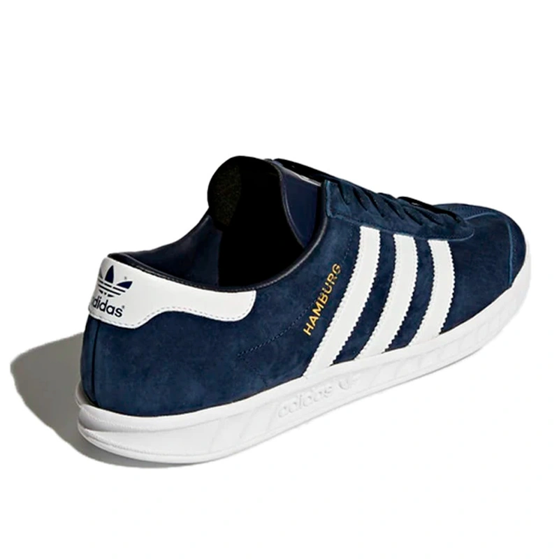 Adidas Hamburg Dark Blue White S74838 Sneakers .ua