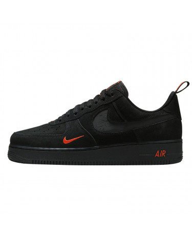 Nike Air Force 1 Low Black Orange Reflective DZ4514-001