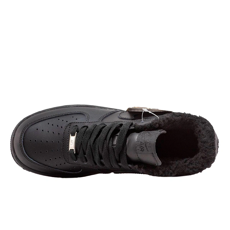 Nike Air Force 1 Low Black Winter Sneakers .ua