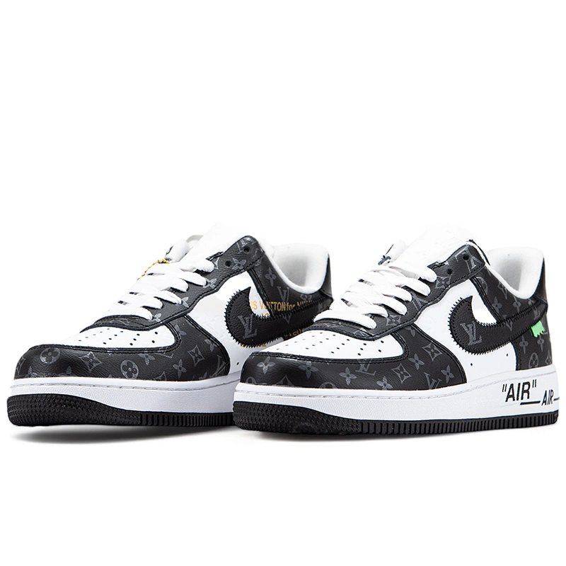 Nike af1 low black and white hotsell