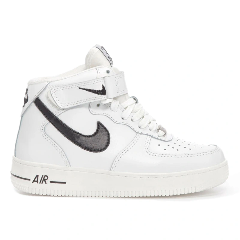 Nike Air Force 1 High White Black Winter