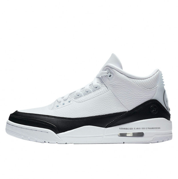 Jordan 3 x Fragment White Black DA3595-100