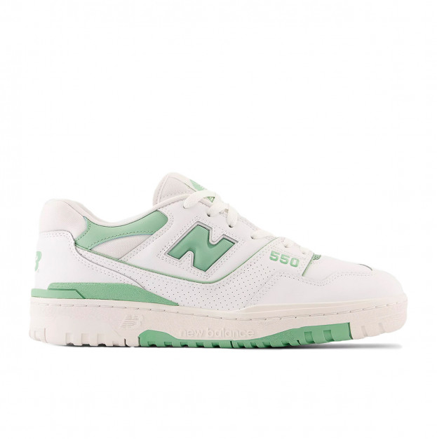 New Balance 550 White Mint Green BB550FS1