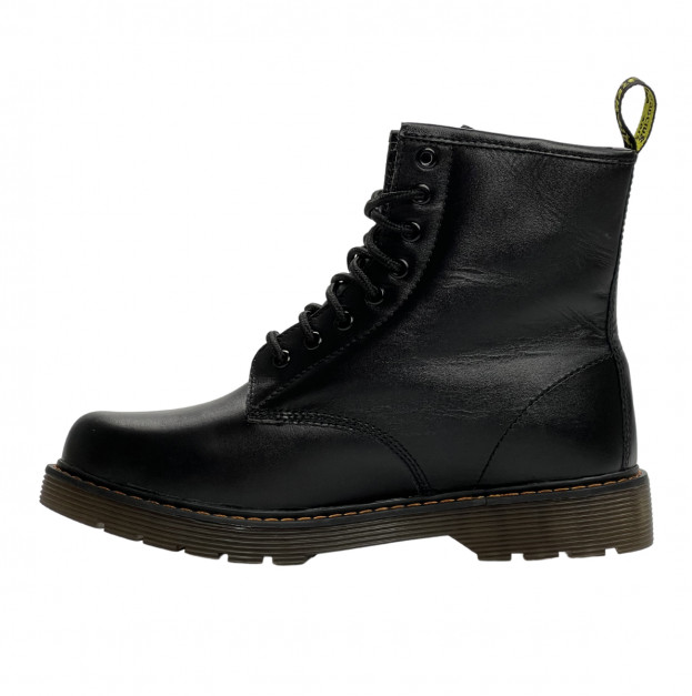 Dr. Martens 1460 Smooth Leather Lace Up Boots З ХУТРОМ