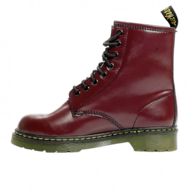 Dr. Martens 1460 Smooth Leather Lace Up Boots З ХУТРОМ
