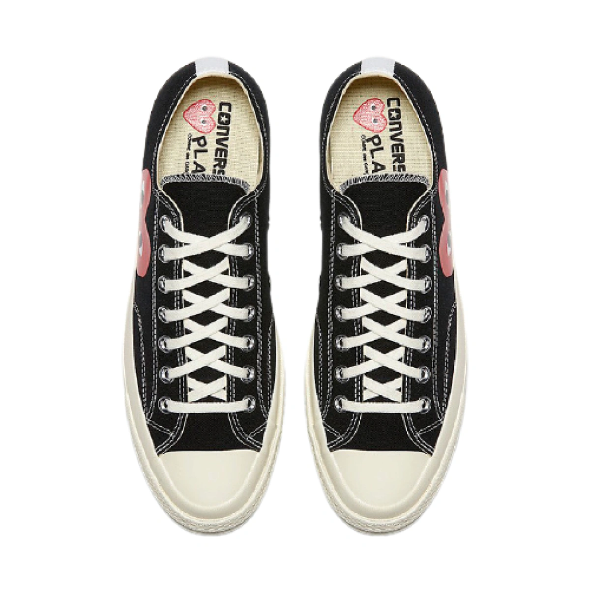Converse x Comme Des Garcons Play Chuck 70 Low Big Heart CT70 150206C Sneakers .ua