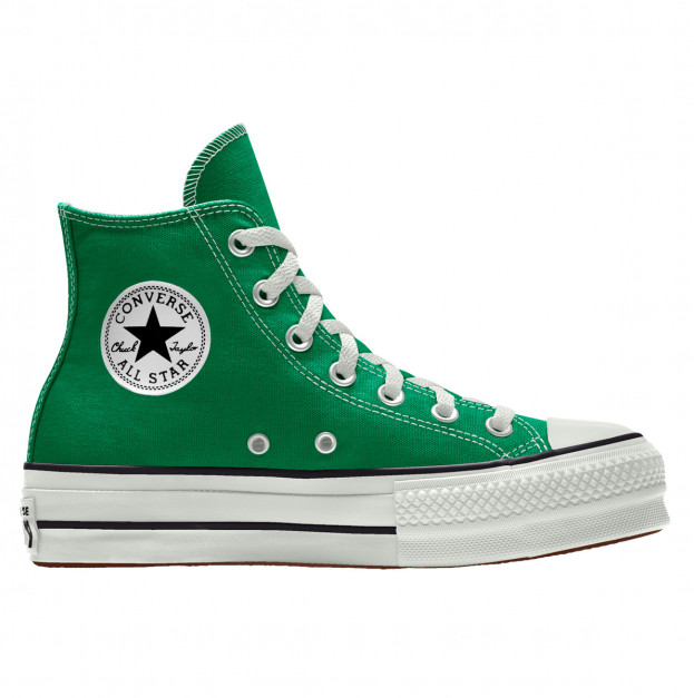Converse Chuck Taylor All Star Lift Platform Green 562850B