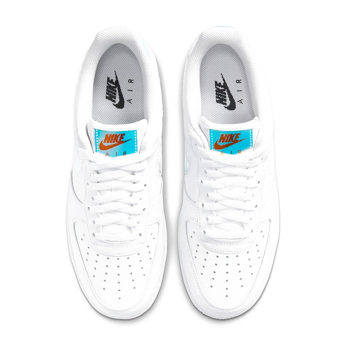 Nike air force 1 iridescent swoosh new arrivals