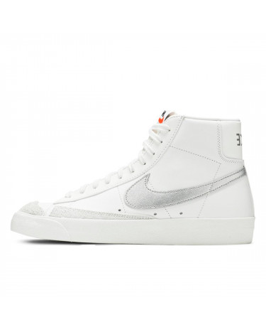 Nike Blazer Mid 77 White Silver Metallic CZ1055-112