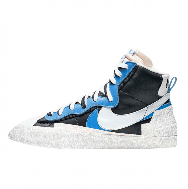 Nike Blazer Mid sacai White Black Legend Blue BV0072-001