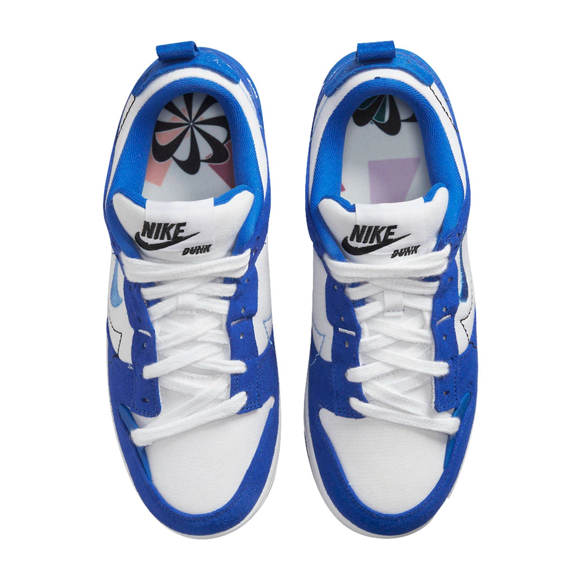 Nike Dunk Low Disrupt White University Blue DH4402-102 купить с