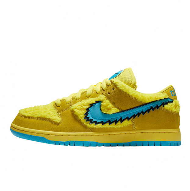 Nike SB Dunk Low Grateful Dead Bears Opti Yellow CJ5378-700