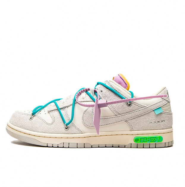 Nike Dunk Low Off-White Lot 36 of 50 DJ0950-107