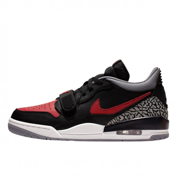 Jordan Legacy 312 Low Black Cement CD7069-006
