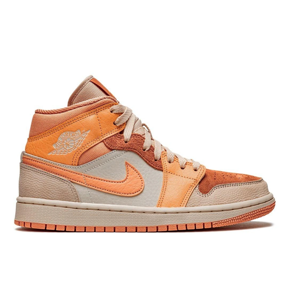 Retro 1 mid orange best sale