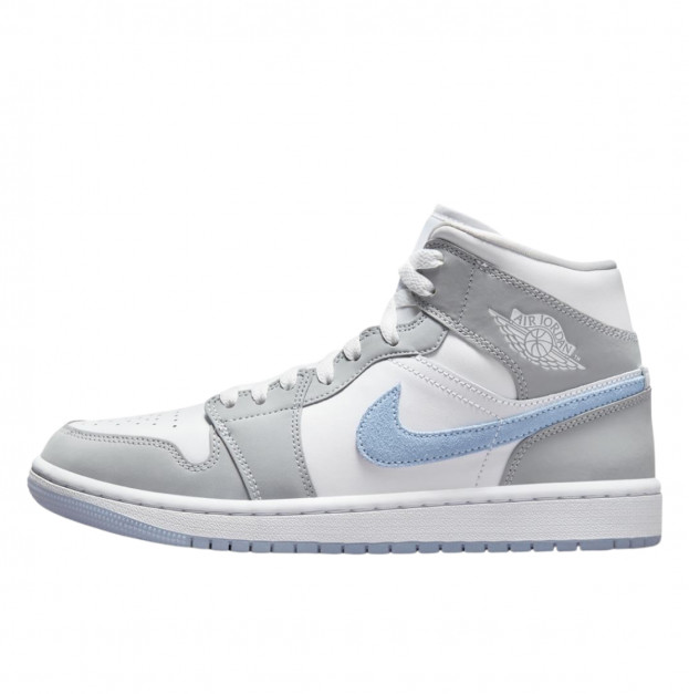 Jordan 1 Mid Wolf Grey Aluminum BQ6472-105