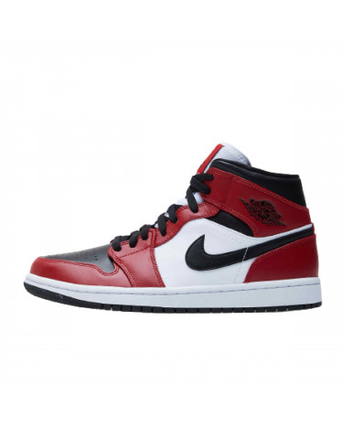 Jordan 1 Mid Chicago Toe 554724-069